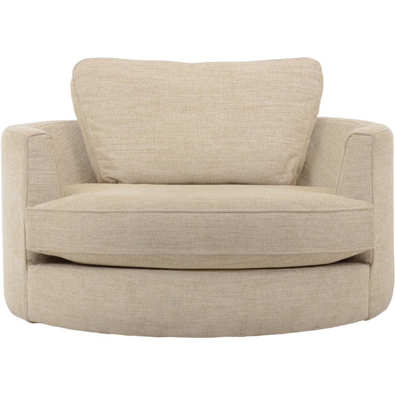 Bermuda Fabric Swivel Cuddler Chair Bermuda Fabric Swivel Cuddler Chair