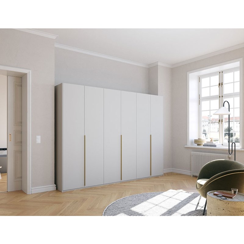 Rauch Maya Pure 223cm 6 Door Wardrobes Rauch Maya Pure 223cm 6 Door Wardrobes