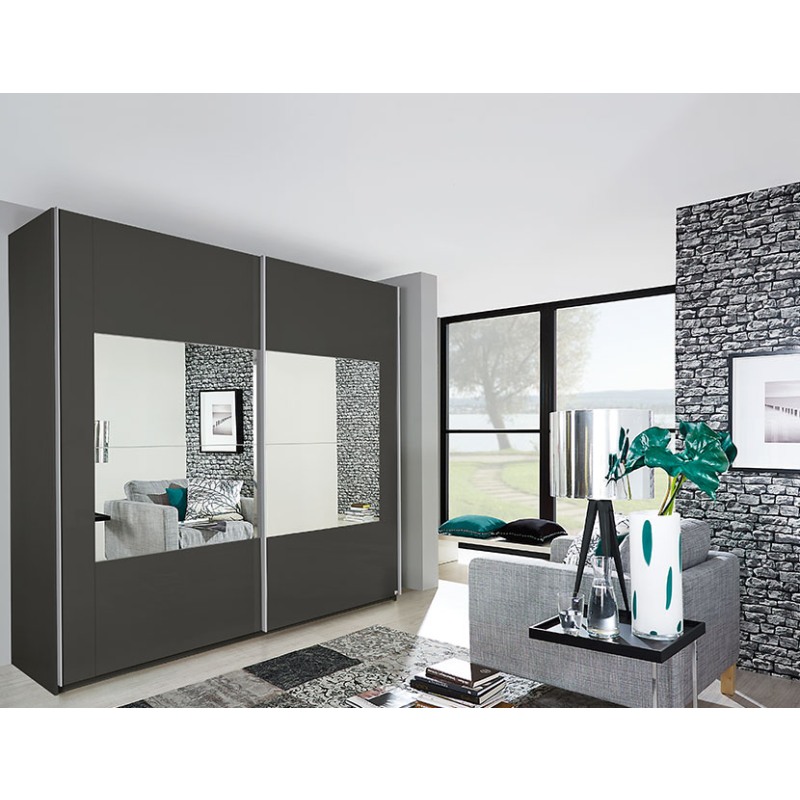 Rauch X-Tend 2 Door Colour Front Sliding Wardrobe Rauch X-Tend 2 Door Colour Front Sliding Wardrobe