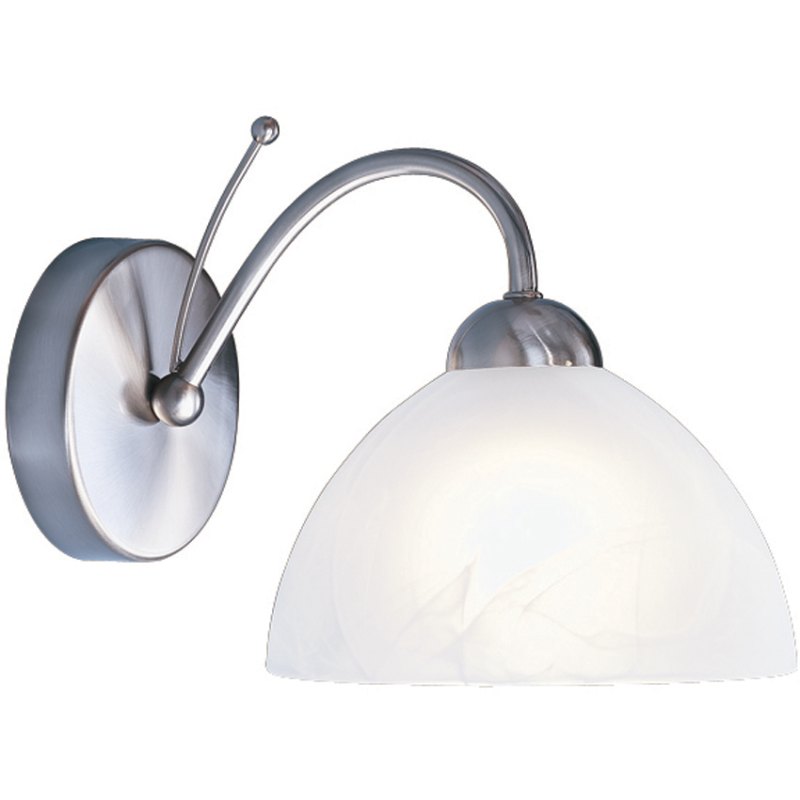 Milanese Satin Silver Wall Light Milanese Satin Silver Wall Light