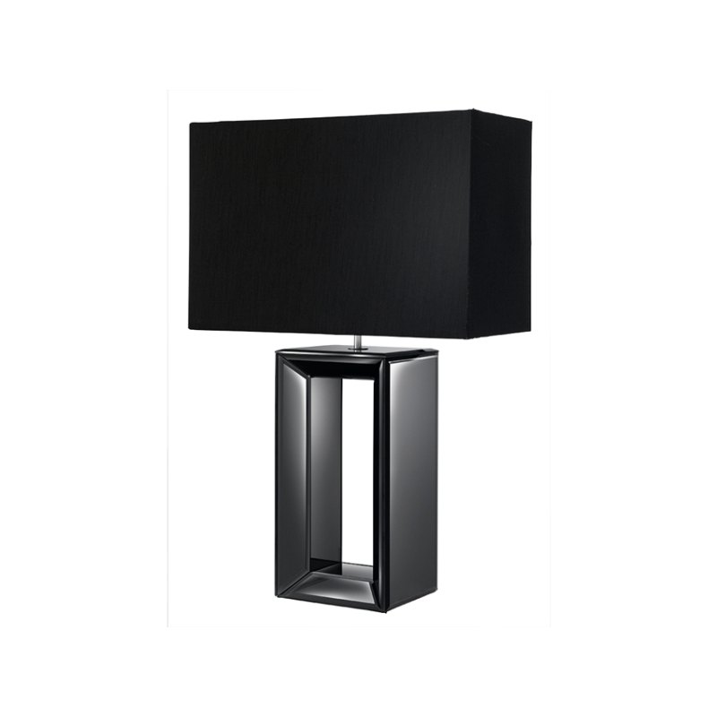 Black Mirror Tall Table Lamp Black Mirror Tall Table Lamp