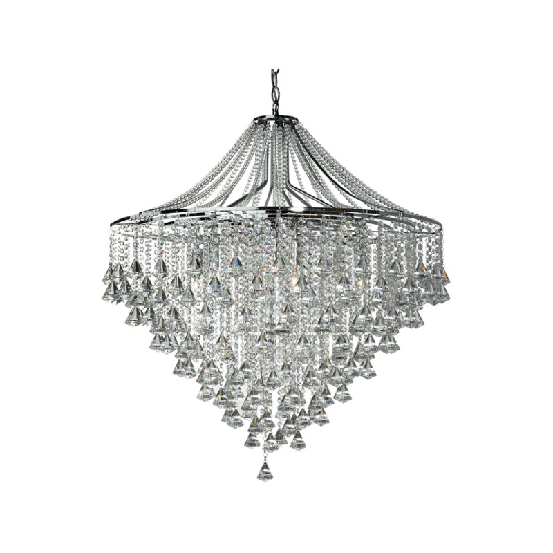 Dorchester 7 Light Chrome Pendant Dorchester 7 Light Chrome Pendant