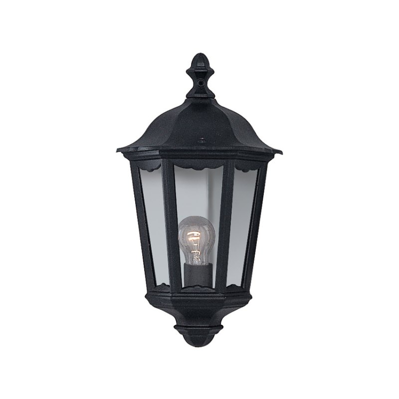 Alex Cast Aluminium Black Outdoor Wall Light Alex Cast Aluminium Black Outdoor Wall Light