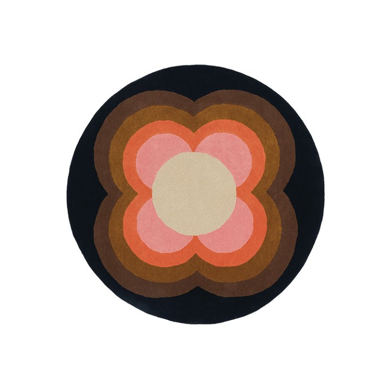 Orla Kiely Sunflower Rug 150cm Orla Kiely Sunflower Rug 150cm