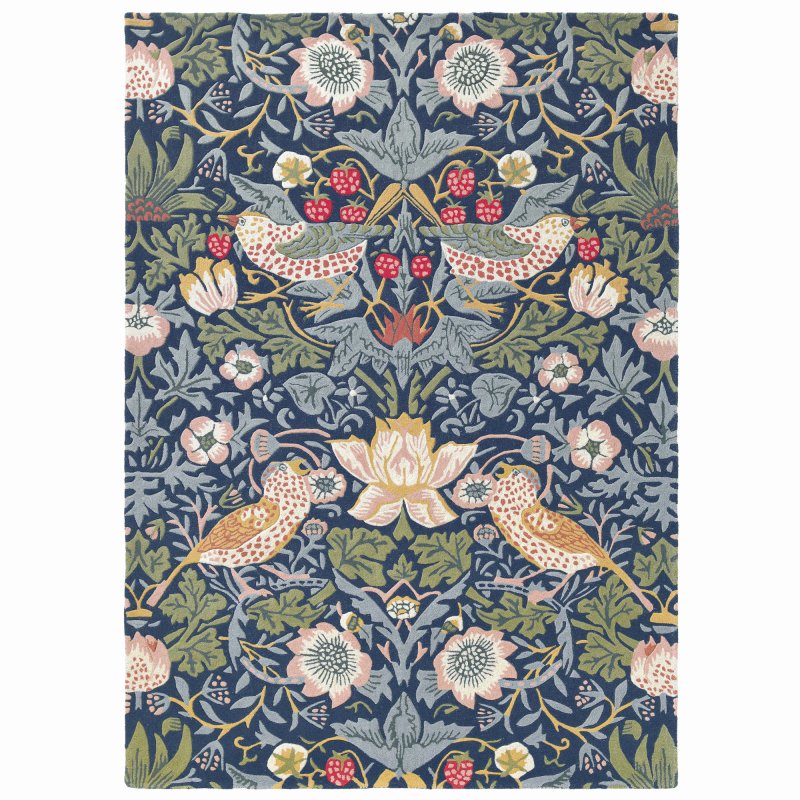 Morris & Co. Strawberry Thief Rug, 170x240cm Morris & Co. Strawberry Thief Rug, 170x240cm