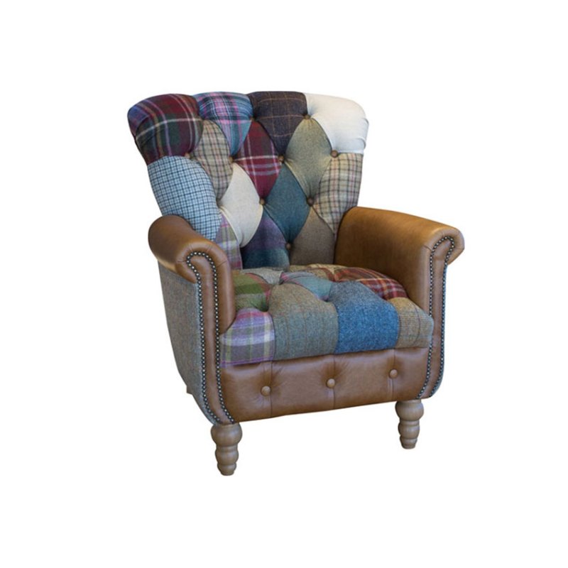 Patchwork Gotham Harlequin Armchair Patchwork Gotham Harlequin Armchair