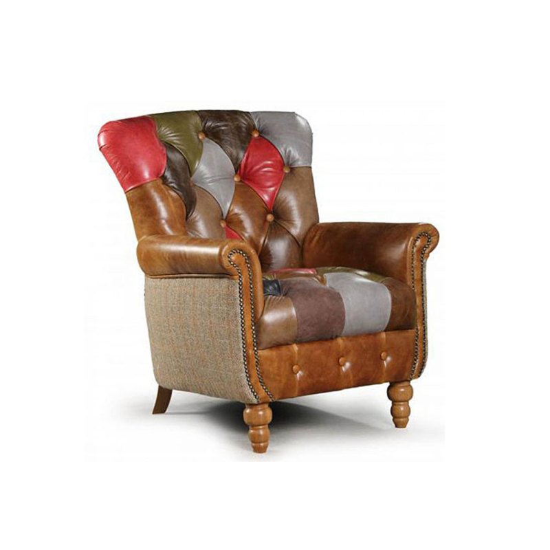 Patchwork Alderley Leather Chair Patchwork Alderley Leather Chair