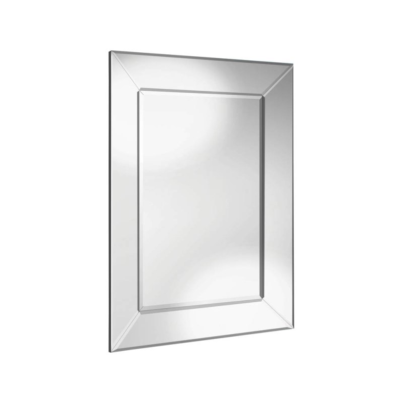 Angled Outer Frame All Glass Mirror Angled Outer Frame All Glass Mirror