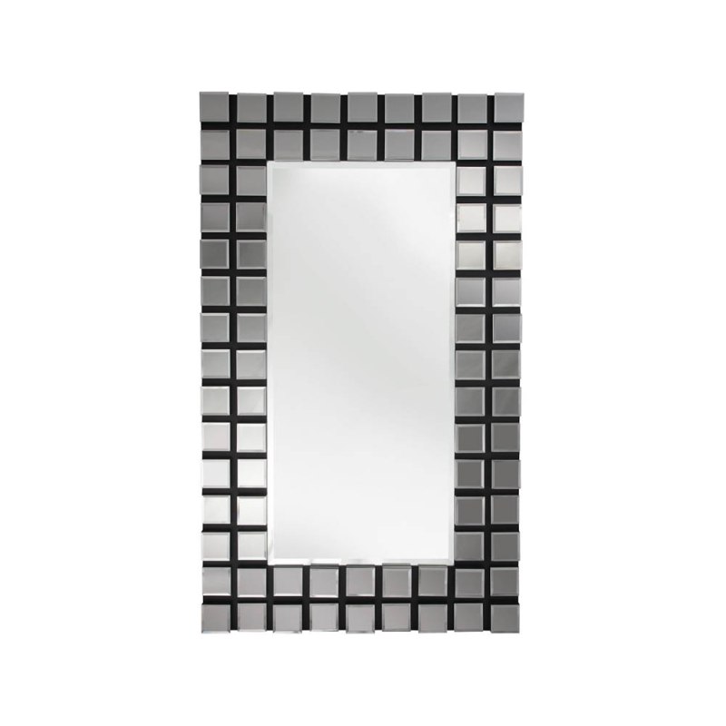 Multi Panel Grey Glass Mirror Multi Panel Grey Glass Mirror