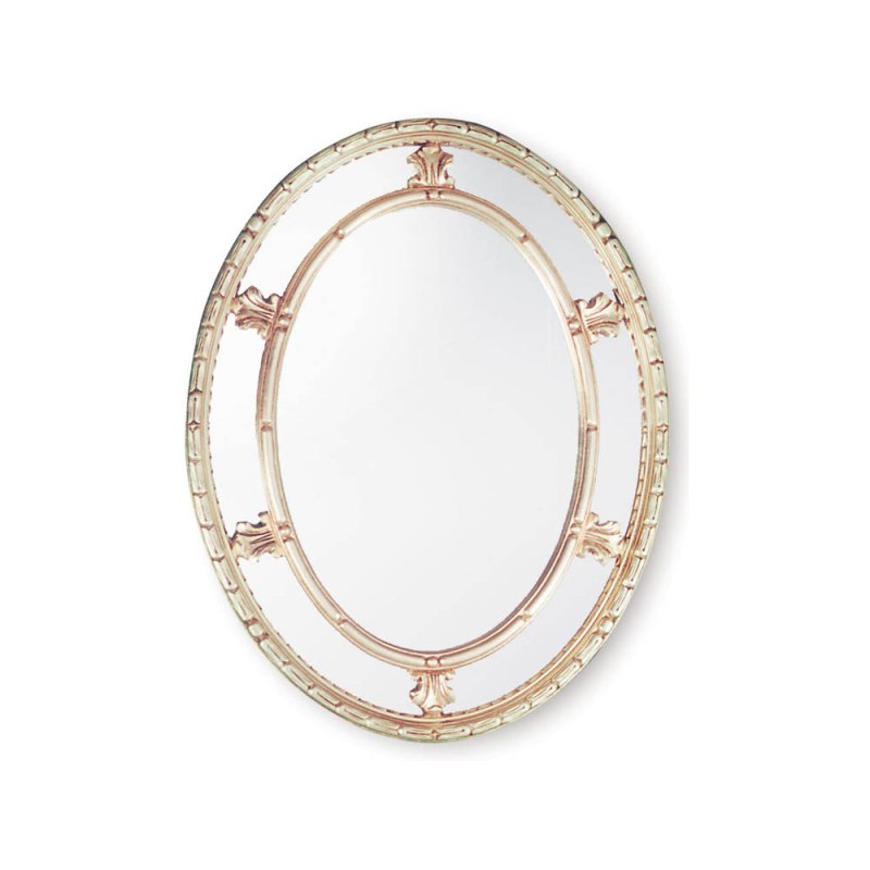 Oval Double Framed Mirror Oval Double Framed Mirror