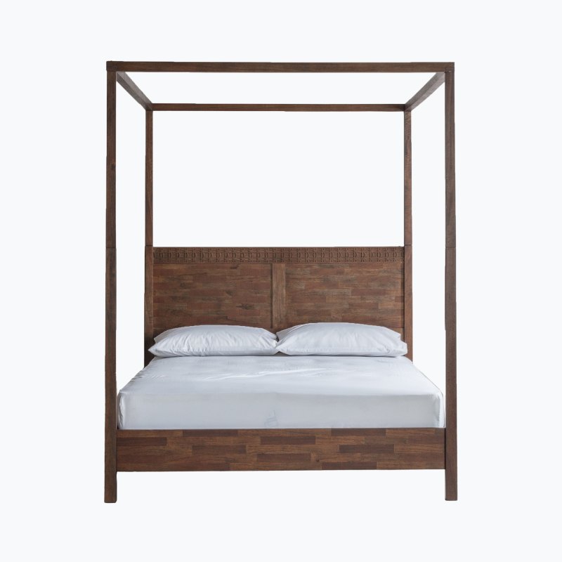 Luna Retreat 4 Poster King Bedframe Luna Retreat 4 Poster King Bedframe