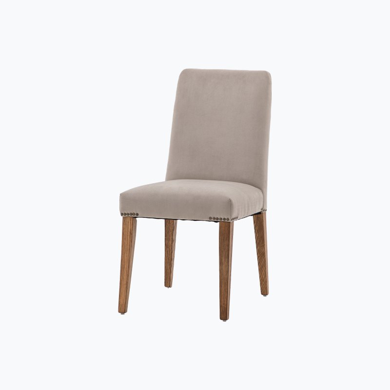 Highland Dining Chair Dove Velvet Highland Dining Chair Dove Velvet