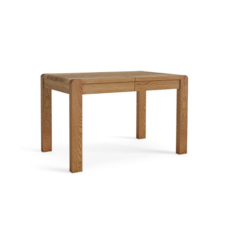 Nordic Dining 135cm Compact Extending Oak Dining Table Nordic Dining 135cm Compact Extending Oak Dining Table