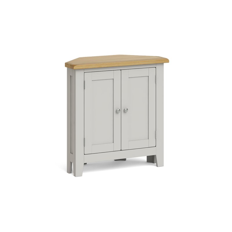 Hedon Dining Grey Oak Corner Cupboard Hedon Dining Grey Oak Corner Cupboard