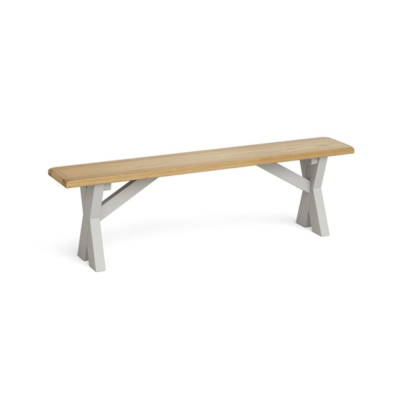 Hedon Dining Cross Leg Oak Bench Hedon Dining Cross Leg Oak Bench