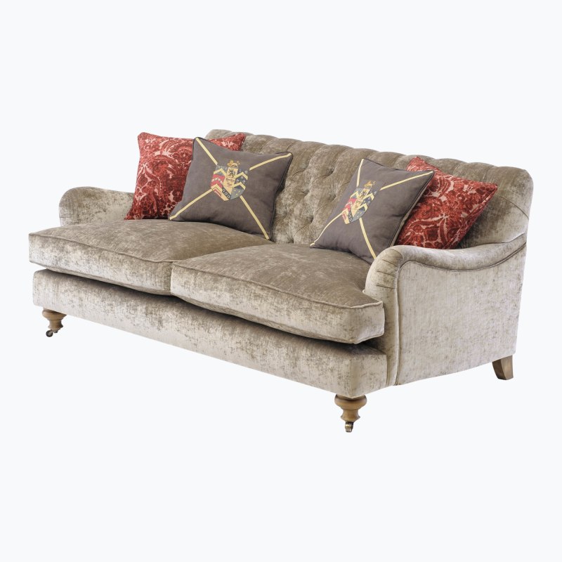 Harlech Fixed Button Back 4 Seater Sofa Harlech Fixed Button Back 4 Seater Sofa