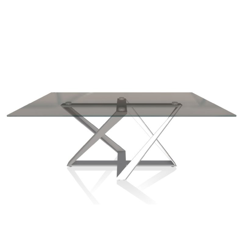 Millennium 200cm Fix Glass Table Millennium 200cm Fix Glass Table