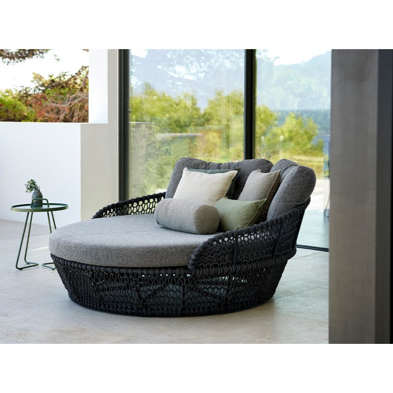 Cane-Line Ocean Dark Grey Soft Rope Day Bed Cane-Line Ocean Dark Grey Soft Rope Day Bed