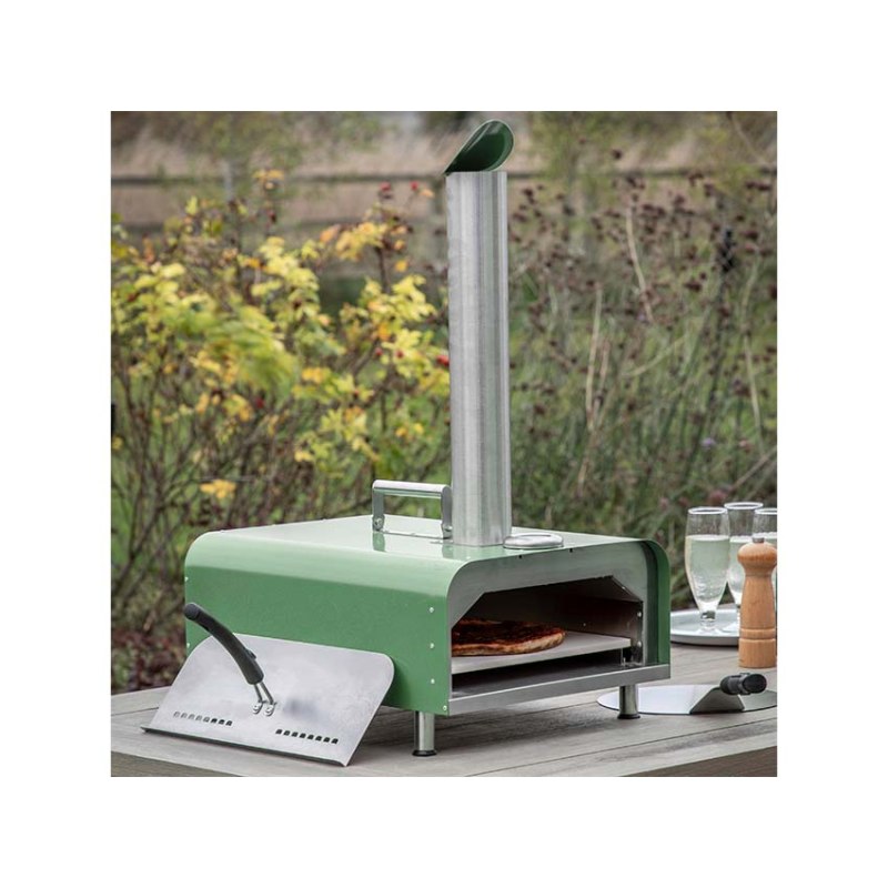 Outdoor Home Pellet Pizza Oven - Green Outdoor Home Pellet Pizza Oven - Green