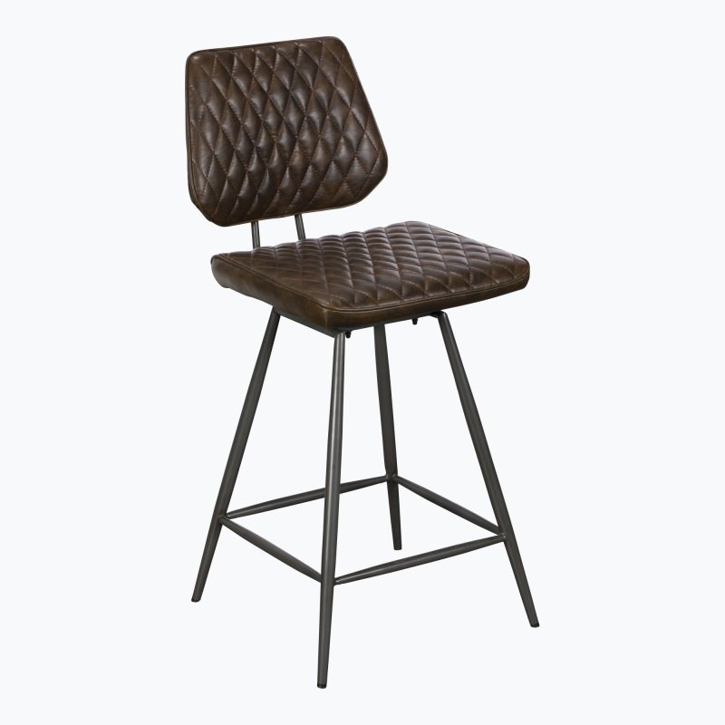 Massa Dark Brown Bar Stool Massa Dark Brown Bar Stool