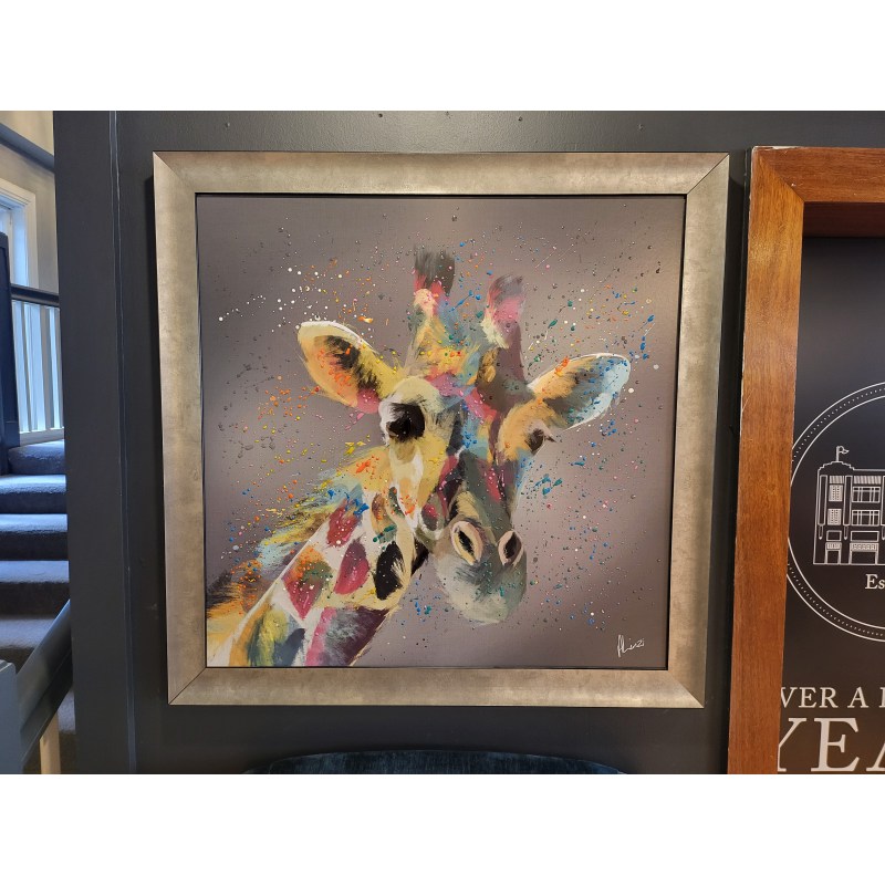 Multi Giraffe Liquid Art Multi Giraffe Liquid Art