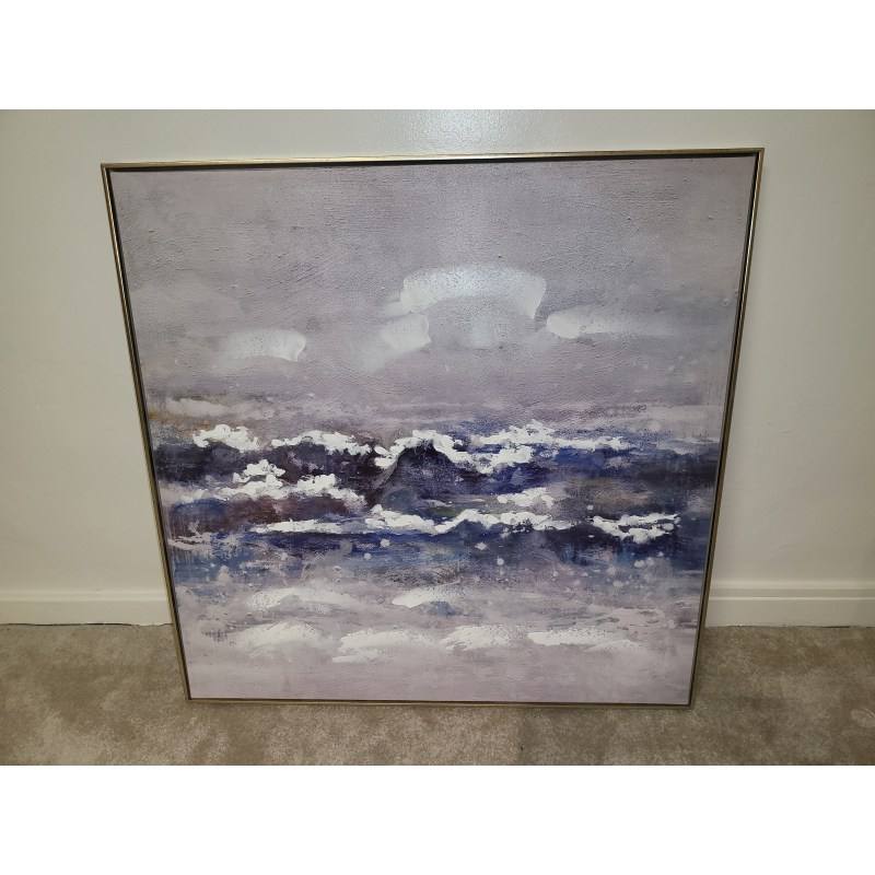 Pacific Ocean Waves Framed Art Pacific Ocean Waves Framed Art