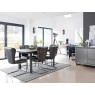 Santiago 140cm Dark Grey Extending Dining Table Santiago 140cm Dark Grey Extending Dining Table