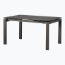 Santiago 140cm Dark Grey Extending Dining Table