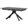 Santiago 160cm Dark Grey Extending Dining Table Santiago 160cm Dark Grey Extending Dining Table