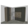 Nolte Horizont 100 Corner Wardrobe Nolte Horizont 100 Corner Wardrobe