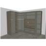 Nolte Horizont 100 Corner Wardrobe Nolte Horizont 100 Corner Wardrobe