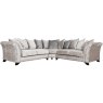 Lana Fabric Pillow Back Corner Sofa Lana Fabric Pillow Back Corner Sofa