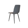 Path Light Grey Chair with Black Leg Path Light Grey Chair with Black Leg