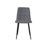 Path Light Grey Chair with Black Leg Path Light Grey Chair with Black Leg