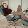 Stressless Berlin HB Star Chair w stool Stressless Berlin HB Star Chair w stool