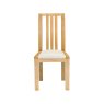 Ercol Bosco Oak Dining Chair Cream Fabric Ercol Bosco Oak Dining Chair Cream Fabric