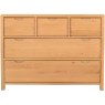 Ercol Bosco Bedroom Oak 5 Drawer Wide Chest Ercol Bosco Bedroom Oak 5 Drawer Wide Chest