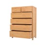 Ercol Bosco Bedroom Oak 6 Drawer Tall Wide Chest Ercol Bosco Bedroom Oak 6 Drawer Tall Wide Chest