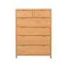 Ercol Bosco Bedroom Oak 6 Drawer Tall Wide Chest Ercol Bosco Bedroom Oak 6 Drawer Tall Wide Chest