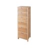 Ercol Bosco Bedroom Oak 6 Drawer Tall Chest