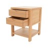 Ercol Bosco Bedroom Oak 2 Drawer Side Table Ercol Bosco Bedroom Oak 2 Drawer Side Table