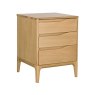 Ercol Rimini 3 Drawer Bedside Cabinet Ercol Rimini 3 Drawer Bedside Cabinet