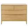 Ercol Rimini 4 Drawer Low Wide Chest Ercol Rimini 4 Drawer Low Wide Chest