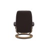 Stressless Consul Medium Classic Chair and Stool Stressless Consul Medium Classic Chair and Stool