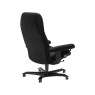 Stressless Consul Medium Leather Office Chair Batick Black Stressless Consul Medium Leather Office Chair Batick Black