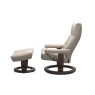 Stressless David Medium Recliner Classic Medium Recliner Chair & Stool Stressless David Medium Recliner Classic Medium Recliner Chair & Stool