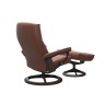 Stressless David Large Recliner Signature Large Recliner Chair & Stool Stressless David Large Recliner Signature Large Recliner Chair & Stool