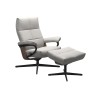 Stressless David Small Recliner Cross Small Recliner Chair & Stool Stressless David Small Recliner Cross Small Recliner Chair & Stool