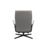 Stressless David Small Recliner Cross Small Recliner Chair & Stool Stressless David Small Recliner Cross Small Recliner Chair & Stool