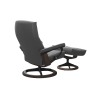 Stressless David Small Recliner Signature Small Chair & Stool Stressless David Small Recliner Signature Small Chair & Stool